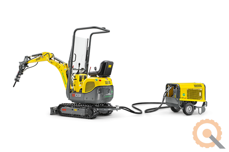 Wacker Neuson 803 dual power  Machineryscanner